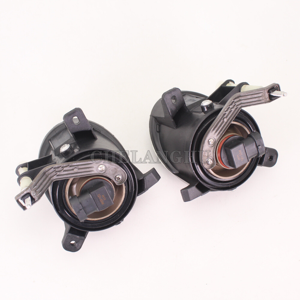 Pair Of Front Fog Lights For Audi Q5 2009-2017 - Halogen, H11 Bulb, Left & Right