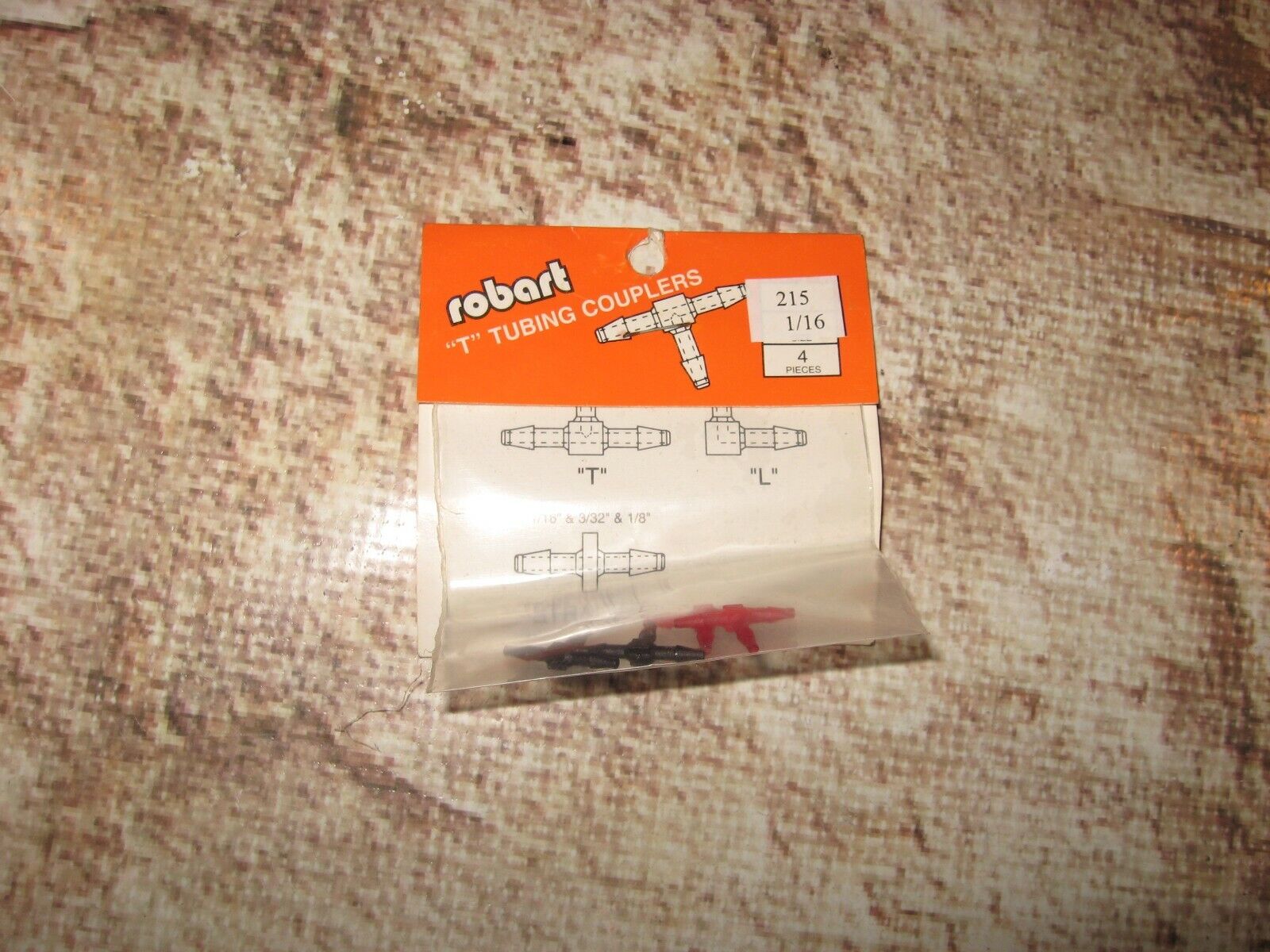 RC Aircraft Spares Robart 1/8" L Tubing Couplers Retract 222