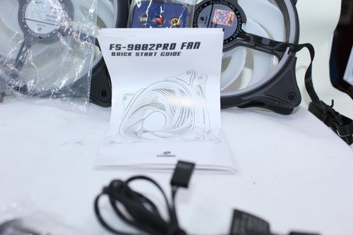 FS-9002 Pro 120mm RGB Case Fan with 26 ARGB LEDs, Double LED Lighting Loops - Bild 8 von 8