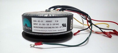 PLITRON MICROTRONIX 7863-02 6344-X0-01 AUDIOPHILE TOROIDAL