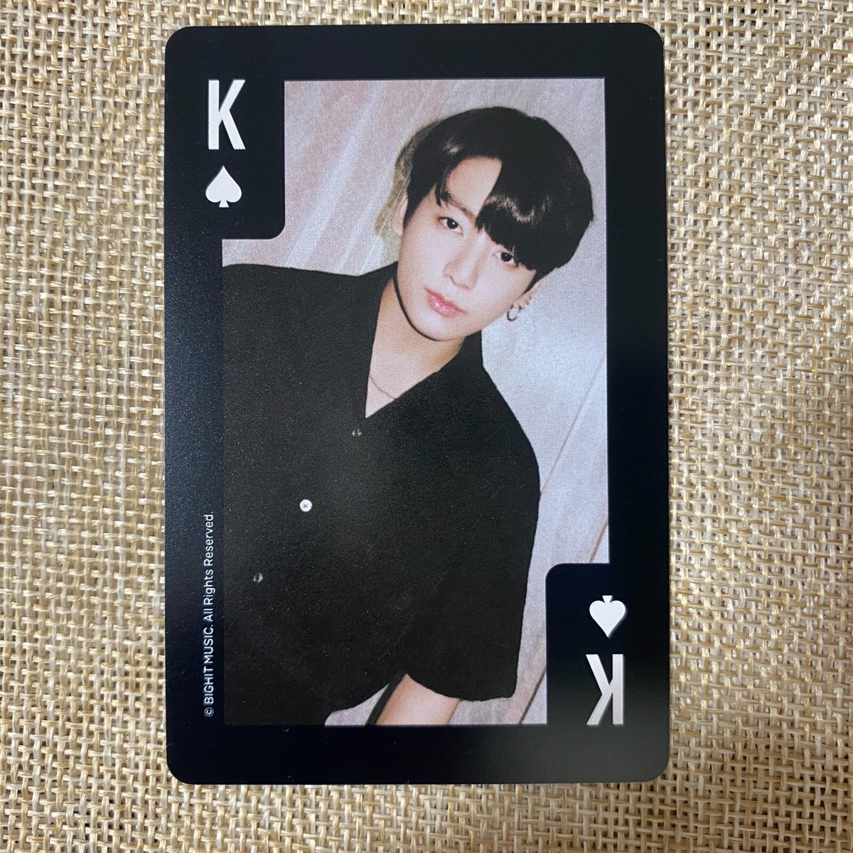 BTS JUNGKOOK [Global FC ARMY Membership Kit 9th Trump] Photocard