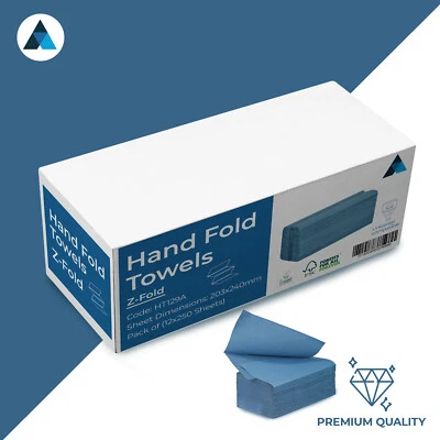 NATIONWIDE PAPER Z Fold 3000sheet Paper Hand Towels MultiFold Strong Premium Quality tissue 1 PLY