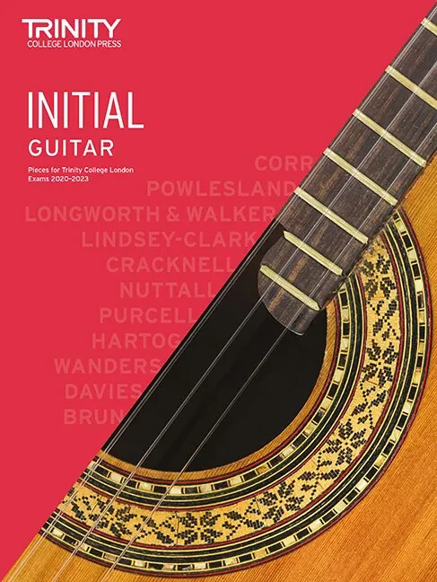 TRINITY Classical Guitar Exam Pieces from 2020 Initial Grade (TCL019271)
