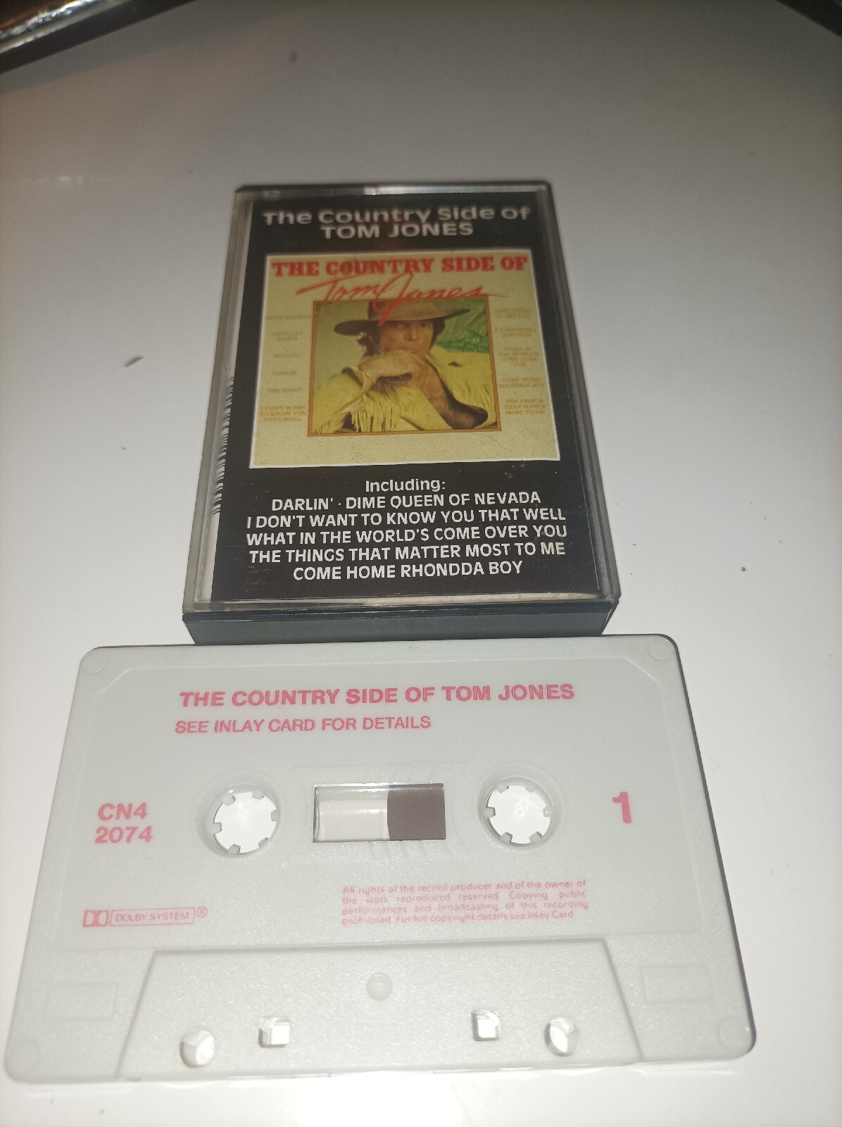 The Country Side Of Tom Jones Cassette TESTED