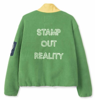 THE NORTH FACE X BRAIN DEAD 89 PLACKET PULLOVER FLEECE ...