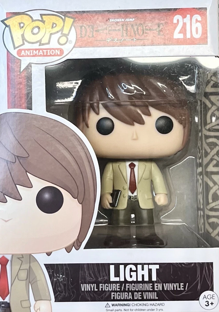 FUNKO POP Light 216 Death Note Vinyl Figure Collectible eBay