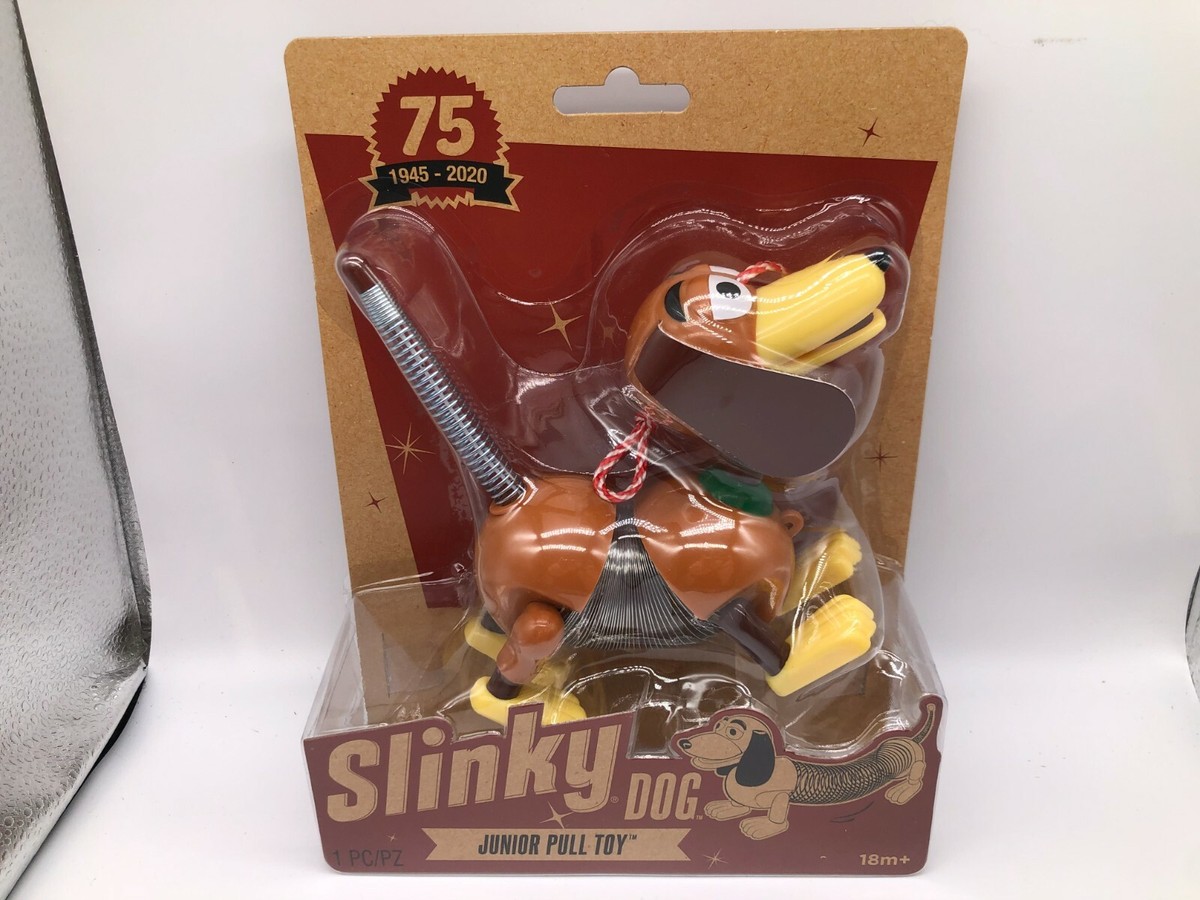 SLINKY DOG Junior Pull Toy, 75 Year Anniversary, NEW Toy
