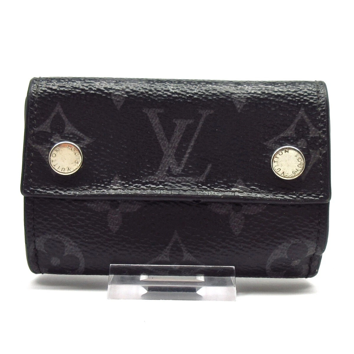Auth LOUIS VUITTON Discovery Compact Wallet M67630 Monogram