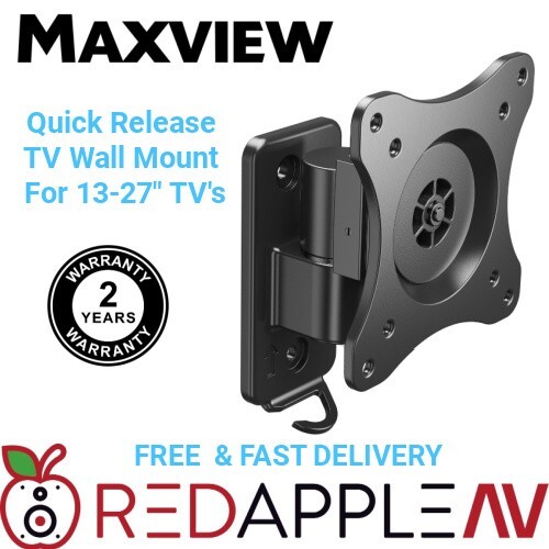 Quick Release Tilt Swivel 13-27" TV Wall Mount Caravan Motorhomes FREE Delivery - Picture 1 of 5