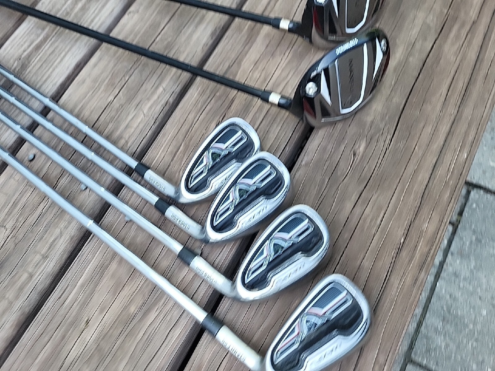 Maxfli Black Max Golf Irons RH Men’s Regular 3i 4i, 3,5, & 5,8,9,P