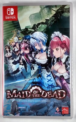 MAID OF THE DEAD New NINTENDO SWITCH Game Asian release ENGLISH COVER, US Seller