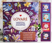 32X2G Lovare Oriental Sortiment Schwarze Tee Teebeutel 4 Verschiedene Sorten