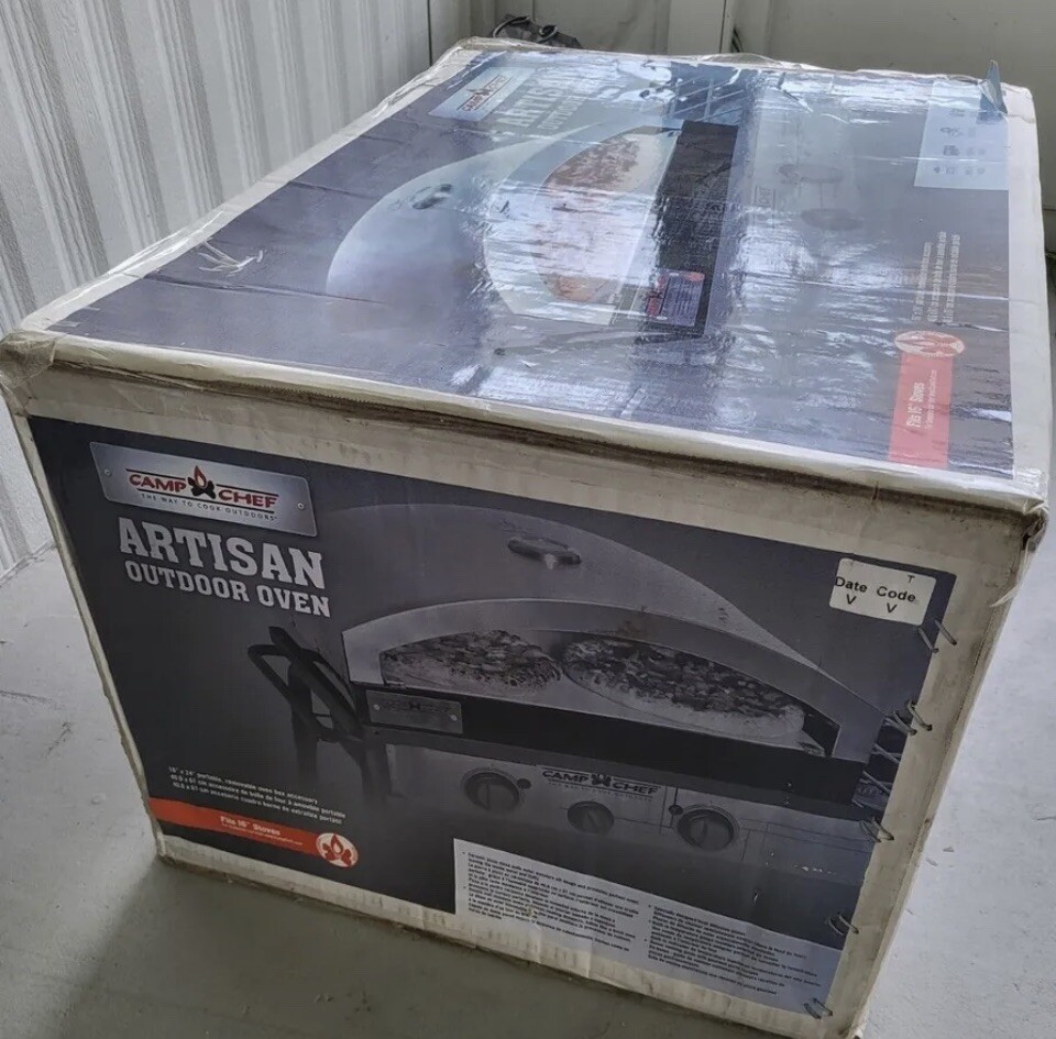 Camp Chef Artisan Outdoor Pizza Oven 14u0026#034; Ceramic Pizza Stone PZ90  33246212326 | eBay