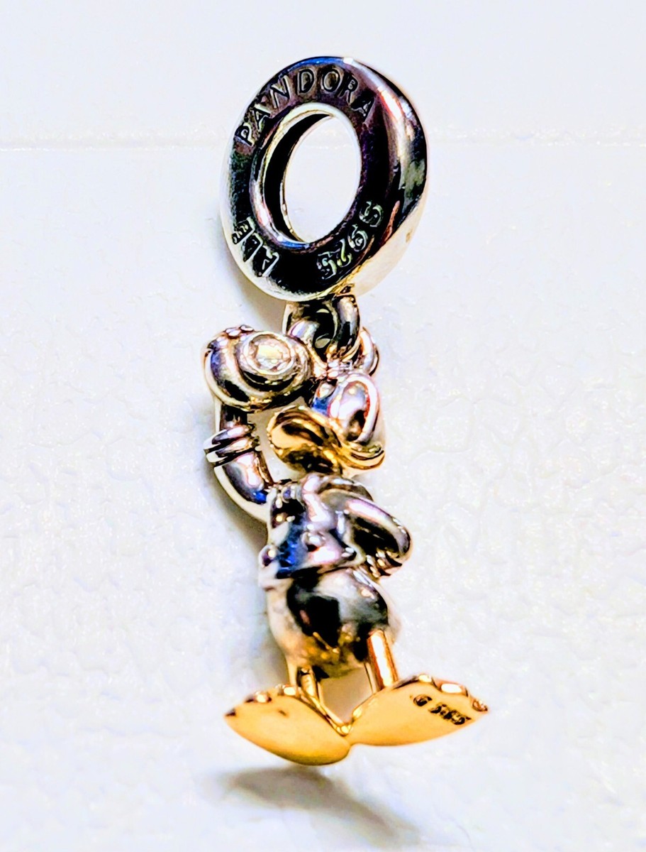 Buy Auth PANDORA Donald Duck DISNEY 100th Diamond 14k Dangle