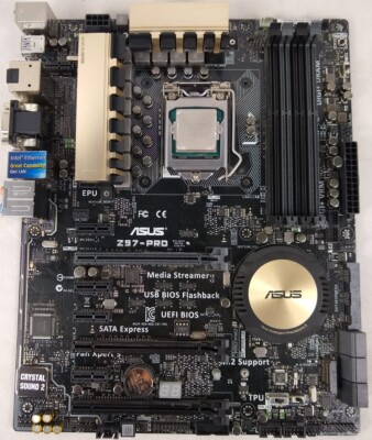 ASUS Z97-PRO GAMER ＋ Core i7 4790 +メモリ16GB Motherboard ASUS