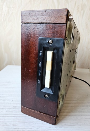 Nixie Wooden Wall Clock ELEKTRONIKA 7-06m All Tubes Works Well 1990y USSR - Picture 15 of 21