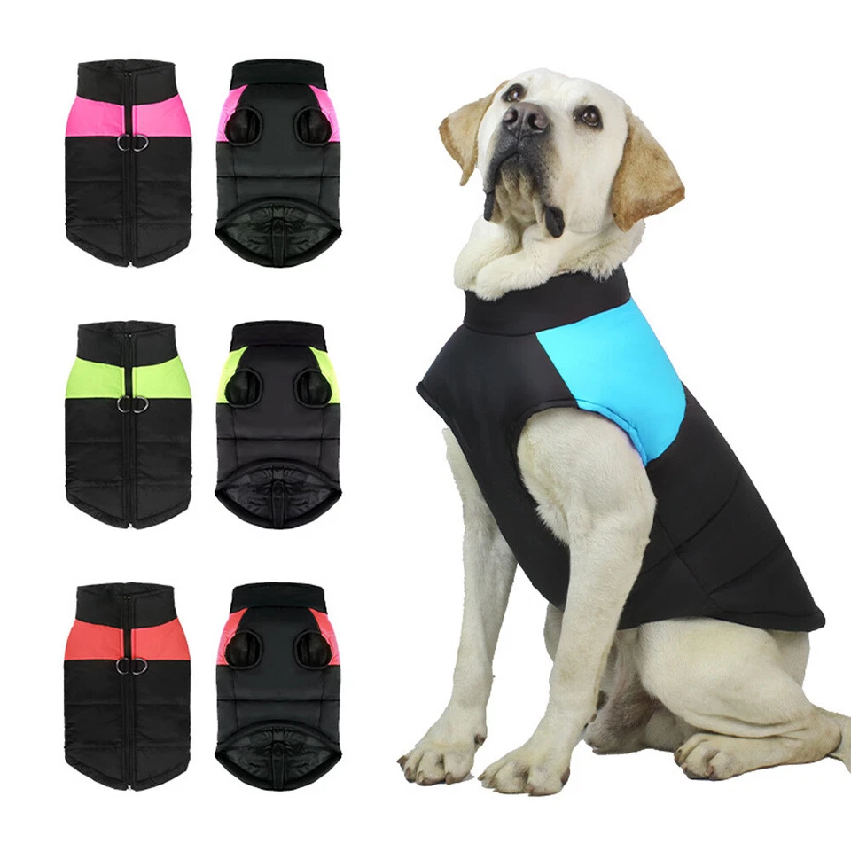 Pet Dog Vest Jacket Warm Waterproof Clothes Winter Padded Coat Small/Large NEW - Image 4 of 4