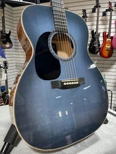 Martin CEO-11 Left Handed Acoustic Guitar - Blue Burst w/OHSC & PLEK*D #929
