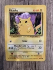 Pokemon TCG Pikachu 58/102 Yellow Cheeks Base Set WOTC 1999 LP - NM