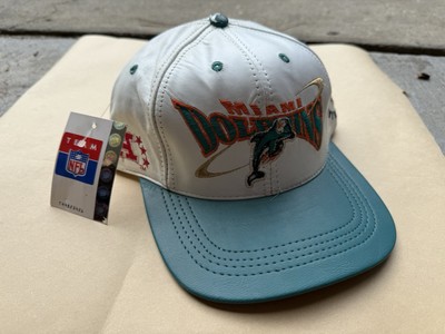 ProElite NFL Miami Dolphins Leather Cap NWT