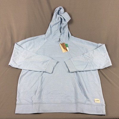 Fair Harbor Hoodie Saltaire XXL Surf Blue Cotton Polyester NWT MSRP $108