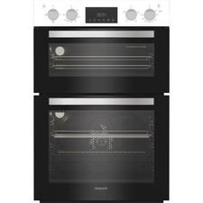 Hotpoint DIH10DW Oven Built-In Double White And Silver Ex Display HW182040
