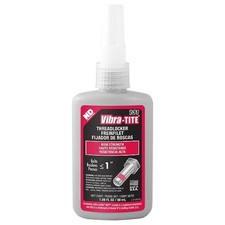 Vibra-Tite Threadlocker, VIBRA-TITE 131, Red, High Strength, Liquid, 50 mL
