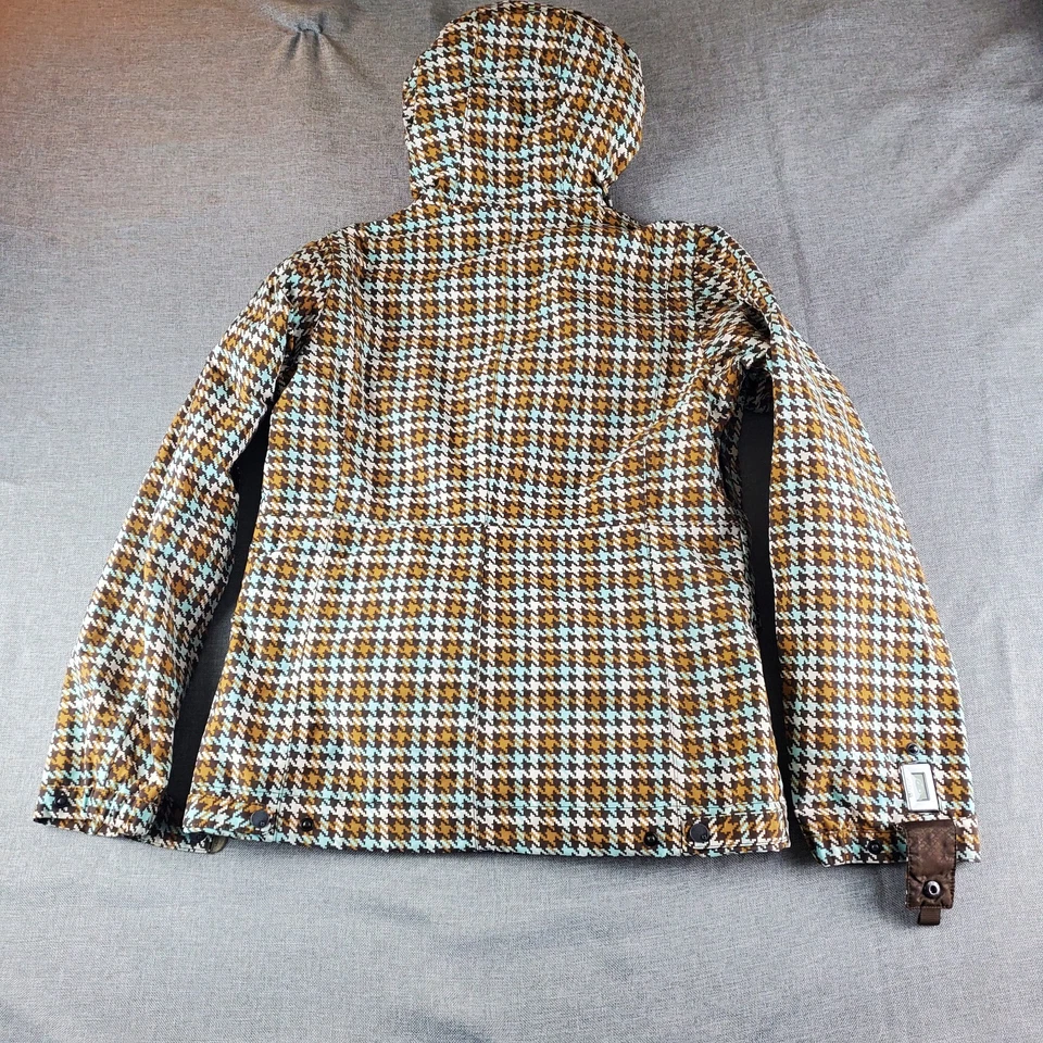 Chaqueta de pata de gallo Burton Helsinki para mujer pequeña invierno esquí snowboard Foto 2 de 4