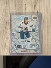 24-25 UD ICE Hockey Rookie RC Arctic Ulates AT-64 Will Smith