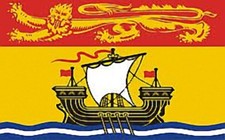 2' x 3' High Quality 100% Polyester New Brunswick Provincial Flag