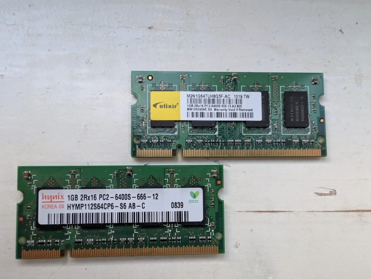 Memoria Ram Motoeagle 2x2gb Ddr2 800mhz Sodimm Pc2-6400 1.8v | Meses sin interés