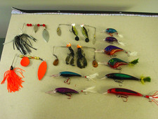 14 go deeper bass baits. new never in water lot A4 see details