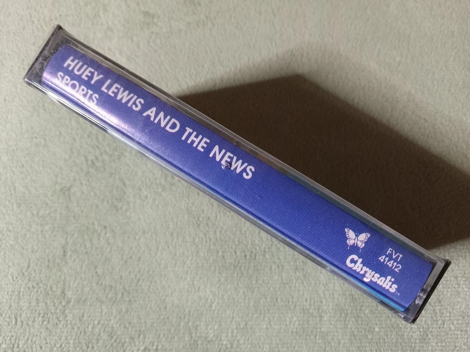 VTG. HUEY LEWIS AND THE NEWS SPORTS AUDIO CASSETTE NEW SEALED NOS CHRYSALIS 1983 - Image 3 of 4