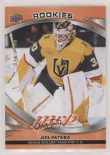 2023-24 Upper Deck MVP Rookies Orange 78/100 Jiri Patera #248 06h3