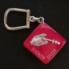 TRÈS JOLI PORTE CLÉ ANCIEN GLAENZER SPICER BOURBON TRÈS BEL ÉTAT MADE IN FRANCE