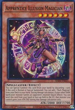 YuGiOh Apprentice Illusion Magician (V.1) RA04-EN023 Super Rare Englisch Neu 1st