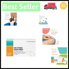 Smith and Nephew No-Sting Skin Prep Wipes - Comfort for Adhesives, 50 Count