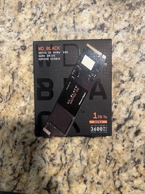 WD_BLACK SN750 SE 1TB M.2 NVMe Internal SSD (WDS100T1B0E-00B3V0 