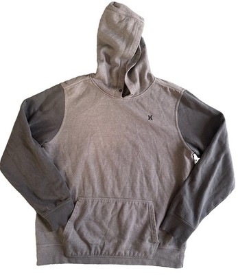 Beige and gray Hurley pullover hoodie Size XXL