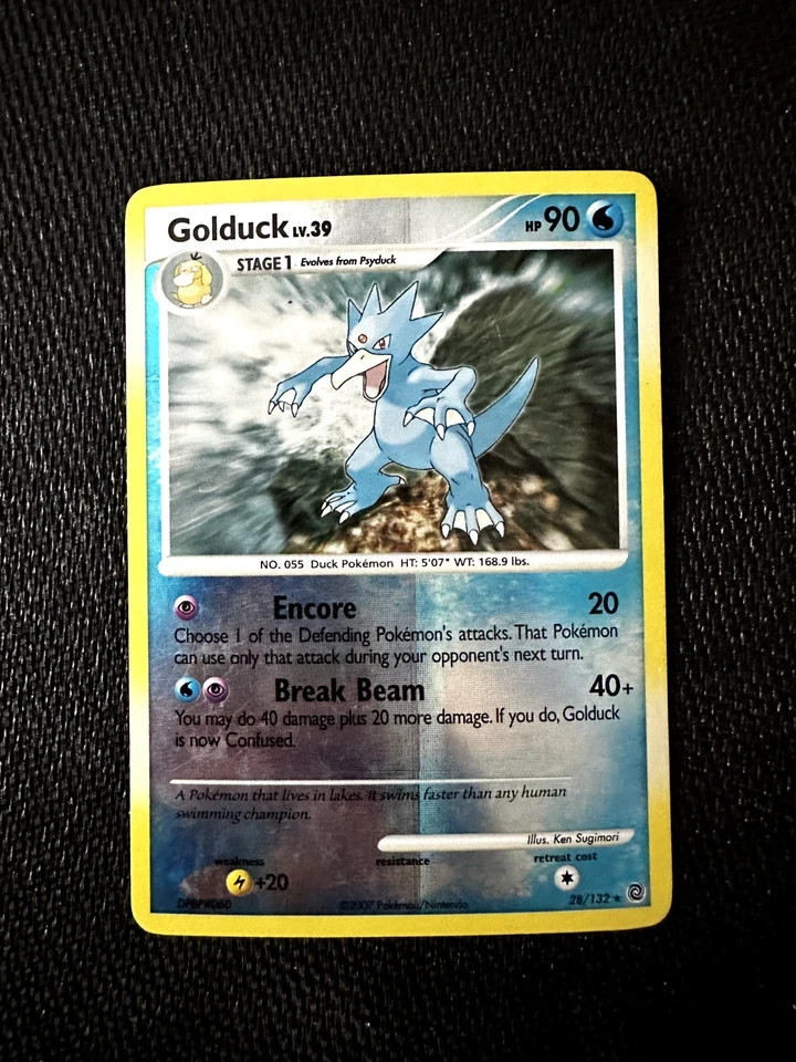 Golduck 28/132 Secret Wonders Reverse Holo Pokemon Card