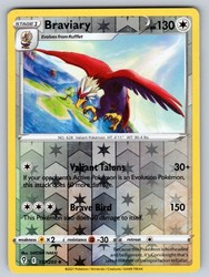 Braviary 137/203 Evolving Skies Reverse Holo Uncommon