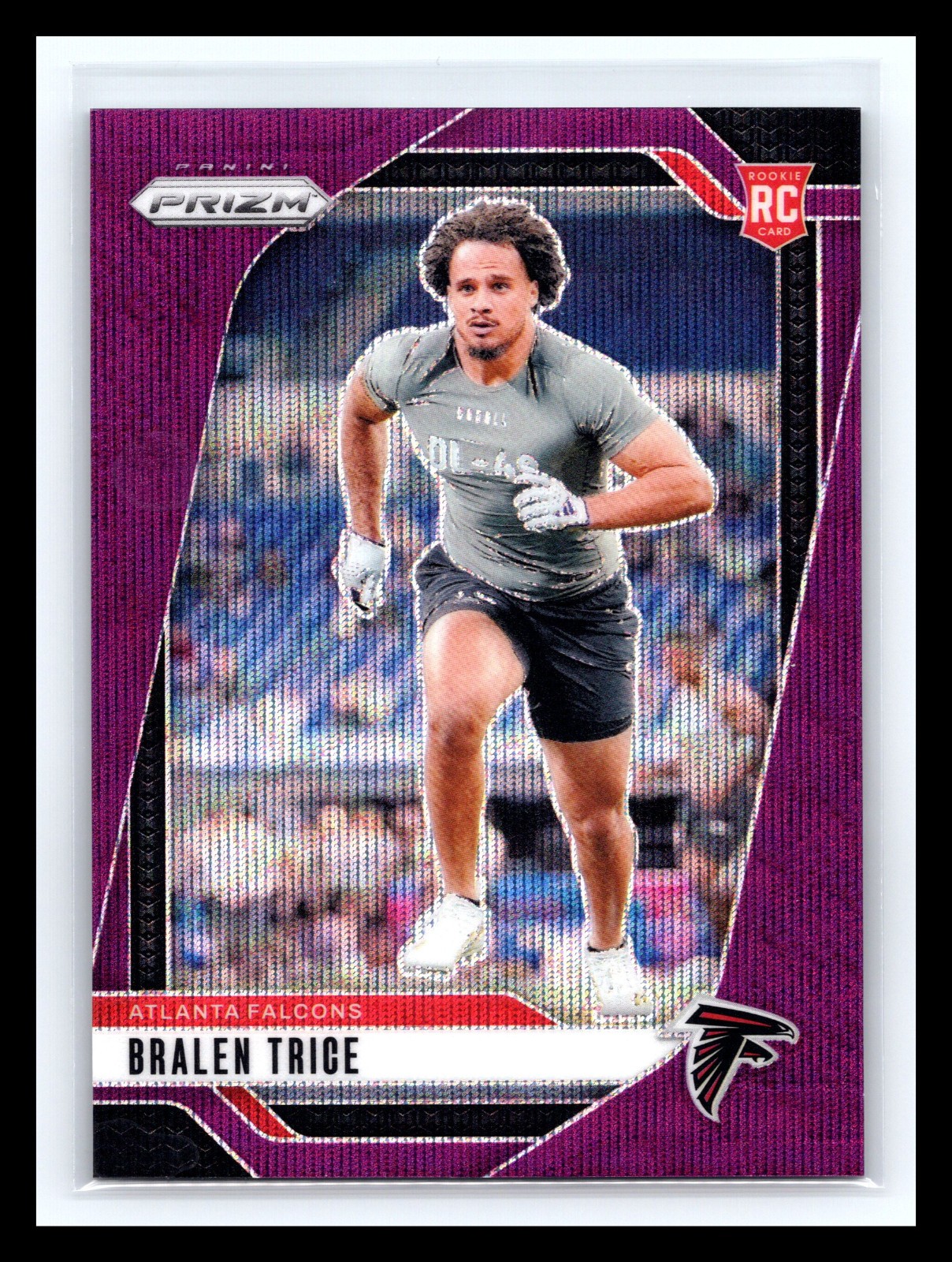 Bralen Trice Panini Prizm #312 Purple Wave