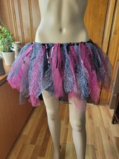 Women's/ Juniors S/M Dance Tutu Burgundy, Black  Blue Leopard Print