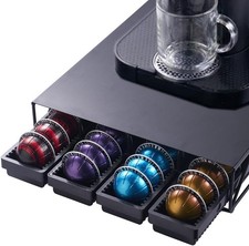 Organizer Drawer Holder Compatible W/ Nespresso Vertuo Capsules,Coffee Bar
