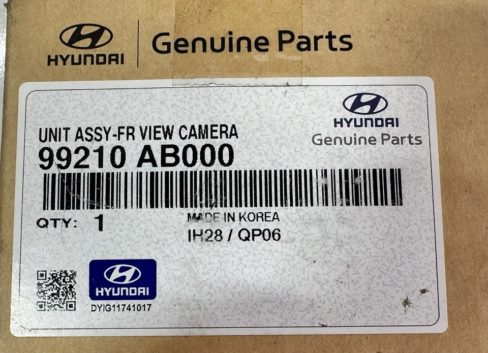 99210-AB000 原始设备制造商前驱动辅助摄像头 2021 - 2023 现代伊兰特轿车 — 第 3/3 张图片