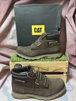CAT Caterpiller Mens Founder Leather Boots size 14 uk