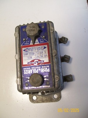 Standard Blue Streak VR-347XP Voltage Regulator 6 volt 45-51 AMPS push to polari