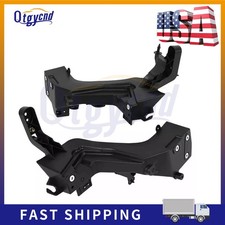 For 2014-2021 JEEP GRAND CHEROKEE Radiator Support Left & Right Side Black 2pc