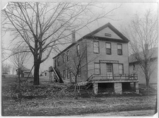 Funeral home,I.O.O.F. hall,Independent Order of Odd Fellows,c1903,Undertaking