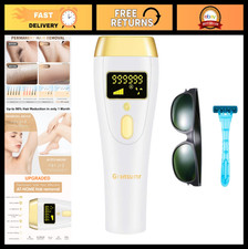 At-Home IPL Laser Hair Removal Device - Painless, Fast, 86 Hair Reduction, 5 Mo
